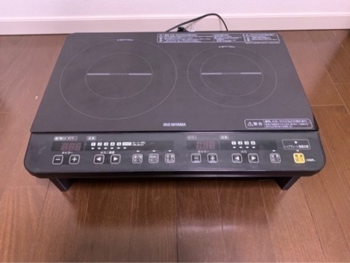 【現金のみ】2口IHコンロ アイリスオーヤマ　5000円