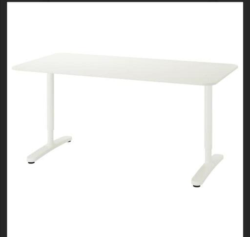 商談中です1/24〜★無料配送対象地域有り★美品　IKEA　ベカントホワイトデスク
