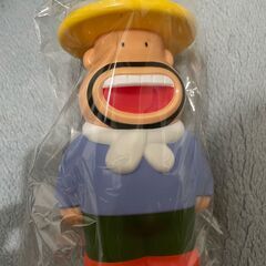 カールおじさん貯金箱　1個　新品未使用　説明書き付き  明治 カール