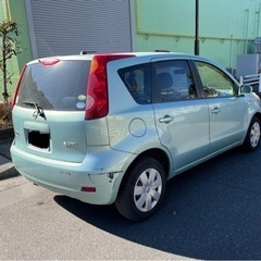 車検付き！日産ノート4WDお安くどうぞ！タイヤはブリヂストンバリ山の画像