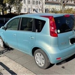 車検付き！日産ノート4WDお安くどうぞ！タイヤはブリヂストンバリ山の画像