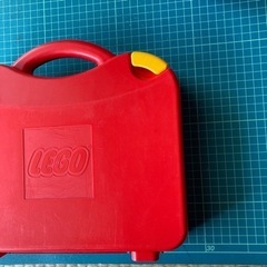 レゴ　ケースのみ　LEGO 収納　片付け　赤の画像