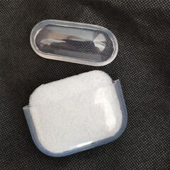 【新品・未使用】Bluetooth ワイヤレスイヤフォン（ブラック）クリアカバー付き！の画像