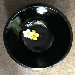 木製　アジアン　スパボウル(足湯等)の画像