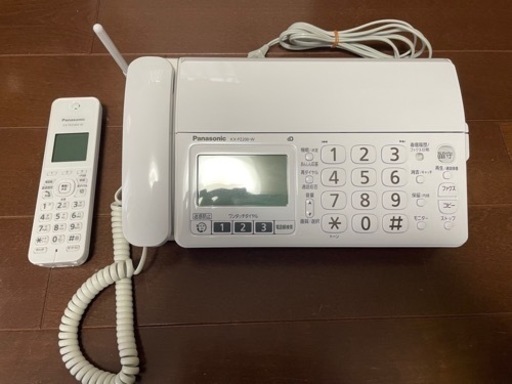新品ファックス　パナソニック