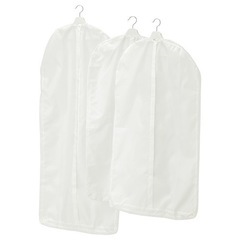 未使用SKUBB スクッブ 洋服カバー3枚セット, ホワイト定価...