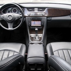 ベンツ　CLS  350 後期型　希少左ハンドル　全国最安値　サンルーフ　地デジの画像