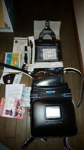2022/06/22（未使用）定価60500円 ふわりぃランドセル 百貨店モデル ネームプレート付き