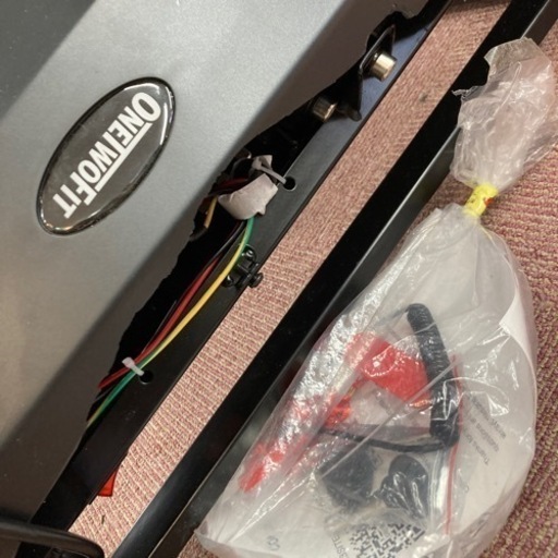 ルームランナー　カバー破損あり