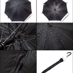 AA187 CHARLES JOURDAN シャルルジョルダン 高級 晴雨兼用 日傘の画像