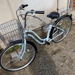 26㌅LED自動点灯自転車　中古