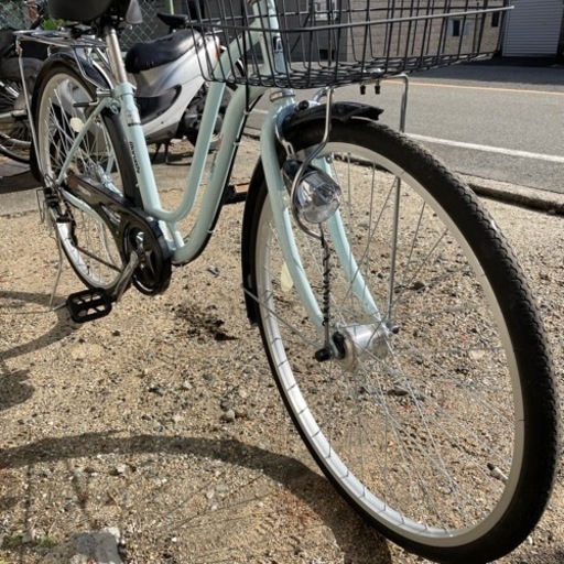 26㌅LED自動点灯自転車　中古