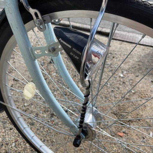 26㌅LED自動点灯自転車　中古