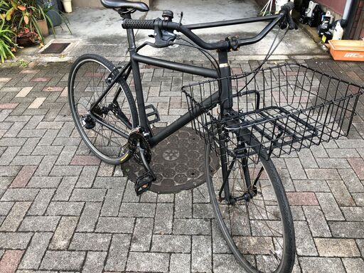 【中古】かご付きクロスバイク　プロ整備済