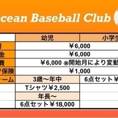 清須市の野球教室新規開校！追加募集<清洲教室>の画像