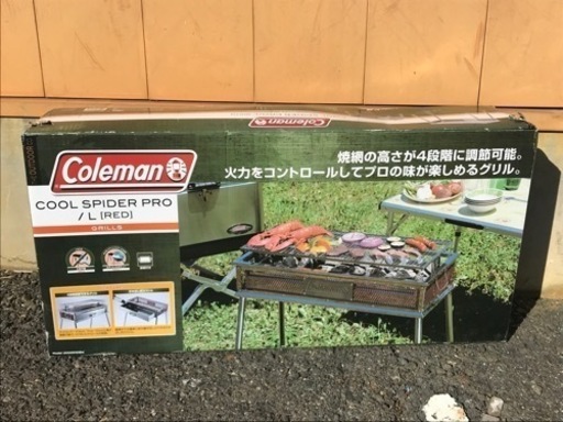 【Coleman】クールスパイダープロ Ｌレッド 新品未使用未開封