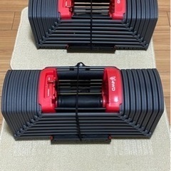(取引中)可変式ダンベル　40kg ２個セット　4WD ブロックダンベル