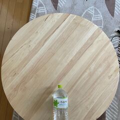 北海道千歳市、丸テーブル売りますの画像