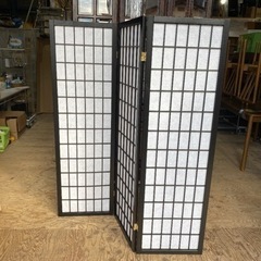 ⭐︎新品⭐︎ 和風衝立３連目隠し 目かくし パーテーション 和風パーテーション【C4-124】の画像