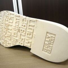 長期保管品 BELLY BUTTON ベリーボタン メンズシューズ 25.5cm チーター柄 紐靴 冬 男性用 苫小牧西店の画像