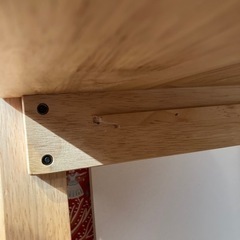 子供用　木製机の画像