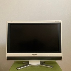 シャープ テレビ 白 20インチ LC-20D50 モニター 液...