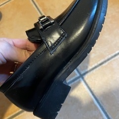 17㌢革靴の画像