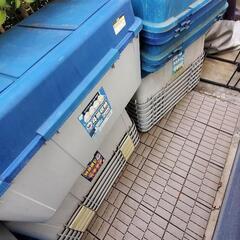 ワイドストッカー　角型 タライ　石油　収納　ベランダストッカー