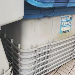 ワイドストッカー　角型 タライ　石油　収納　ベランダストッカーの画像