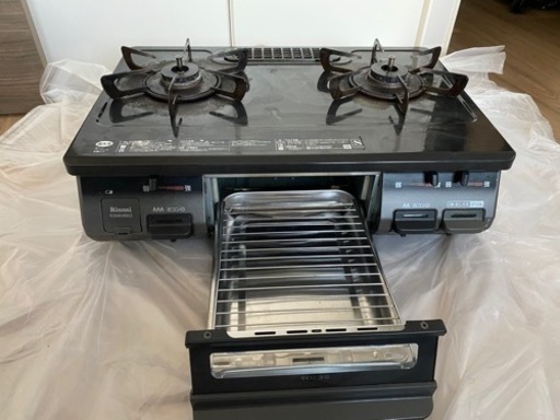 リンナイ ガステーブル KGM64BE2R 13A ブラック