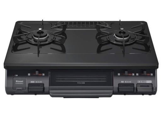 リンナイ ガステーブル KGM64BE2R 13A ブラック