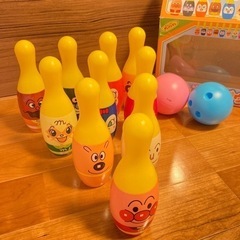 アンパンマン　ボーリング　赤ちゃん　おもちゃの画像