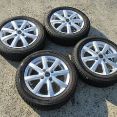 【来店取替込】バリ山 155/65R14 スタッドレスタイヤ＆ア...
