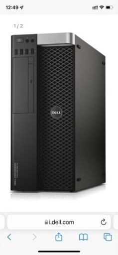 その他 DELL PRECISION T5810 XeonE5 2695 memory 48gb QuadroK2200