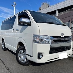 最安値★ 4WD 4型 ハイエース ディーゼル ナビ TV Bluetoothの画像