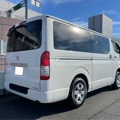 最安値★ 4WD 4型 ハイエース ディーゼル ナビ TV Bluetoothの画像