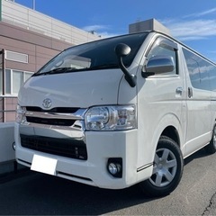 最安値★ 4WD 4型 ハイエース ディーゼル ナビ TV Bluetoothの画像