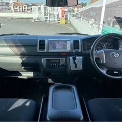 最安値★ 4WD 4型 ハイエース ディーゼル ナビ TV Bluetoothの画像
