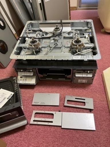 美品　ビルドイン　ガスコンロ　大阪ガス　210-H620