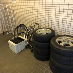 タイヤ&ホイール、シューズラック、ロードバイクホイール、プリンタなど