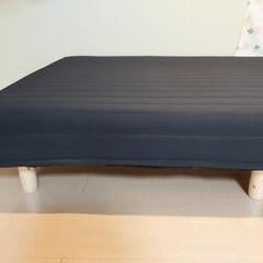 【ほぼ新品】セミダブル脚付きマットレスの画像