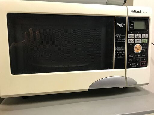 【家電セット（バラも可能）】電子レンジ(500w)、オーブントースター、炊飯器（最大3合）