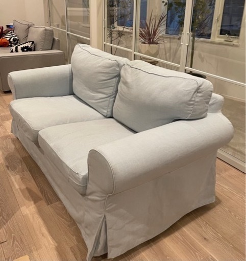 お値引き中　IKEAソファー　エークトルプ2人掛け