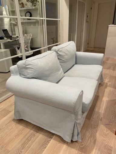 お値引き中　IKEAソファー　エークトルプ2人掛け