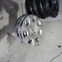 ハイエース　純正スチールホイール　ホイールカバーの画像