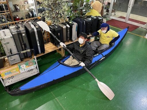 タンデムフォールディング カヤック Nanok マナティトレイル 【愛品倶楽部 柏店】