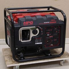 ワキタ インバーター式ガソリン発電機 HPG3000i 奥行48...