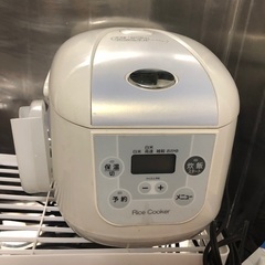 中古炊飯器　白　調理家電