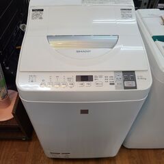 お買い得品‼　●6594●　シャープ　洗濯乾燥機　ES-T5E4-KW　2016年製　洗濯5.5㎏／乾燥3.5㎏　※割引キャンペーン中♪【リサイクルショップどりーむ天保山店】