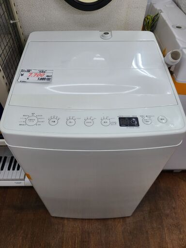 お買い得品‼ 早い者勝ち!!　●6601●　ハイアール　洗濯機　AT-WM45B　2019年製　4.5㎏　※割引キャンペーン中♪【リサイクルショップどりーむ天保山店】